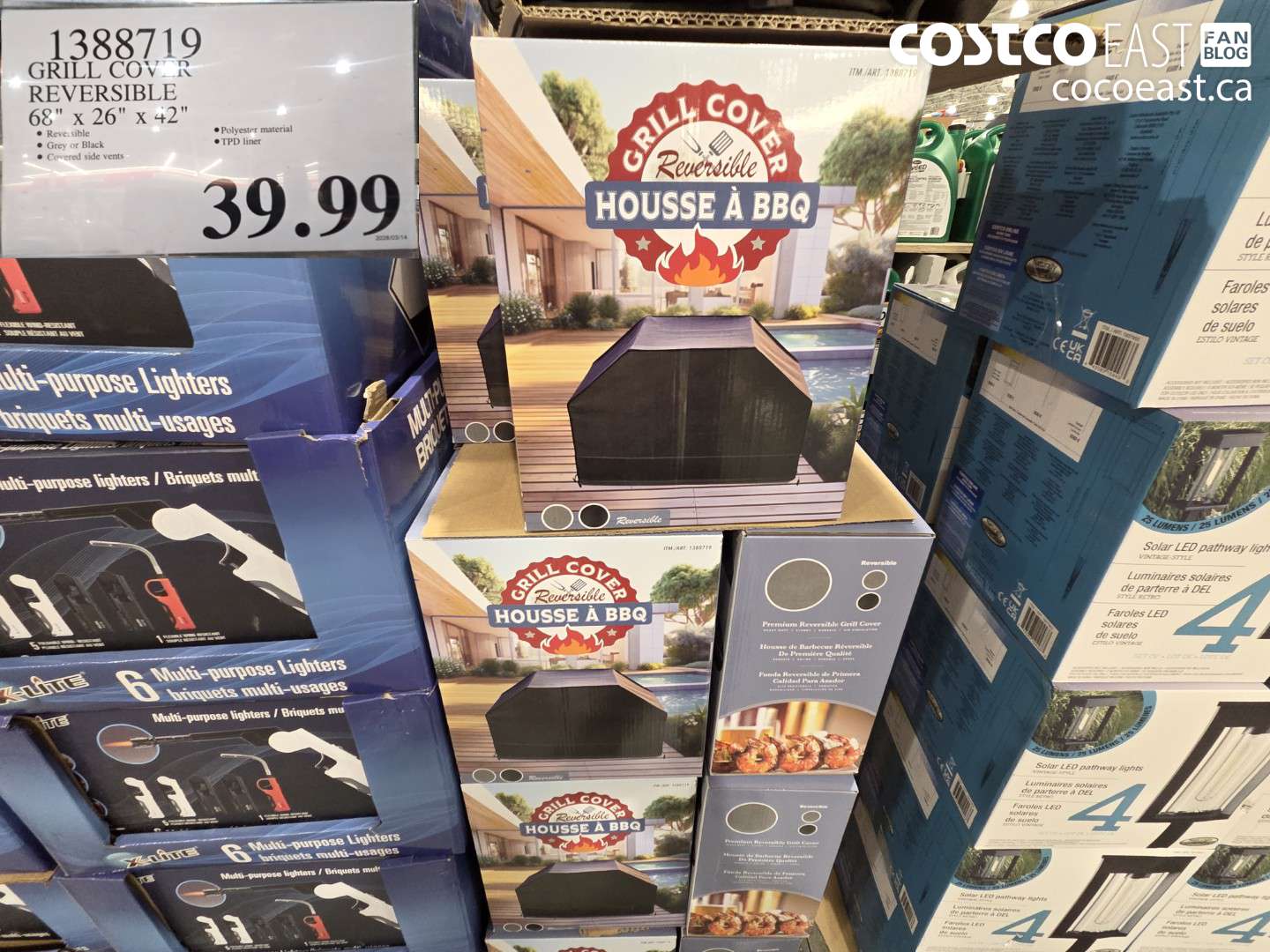 1388719 GRILL COVER REVERSIBLE 68