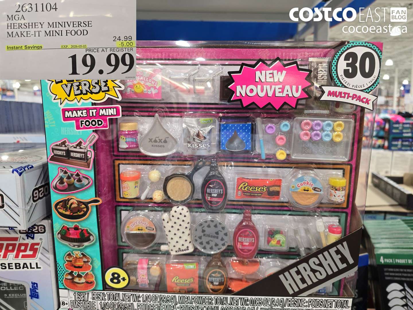 2631104 HERSHEY MINIVERSE MAKE-IT MINI FOOD ($5.00 INSTANT SAVINGS EXPIRES ON 2026-05-03) $19.99