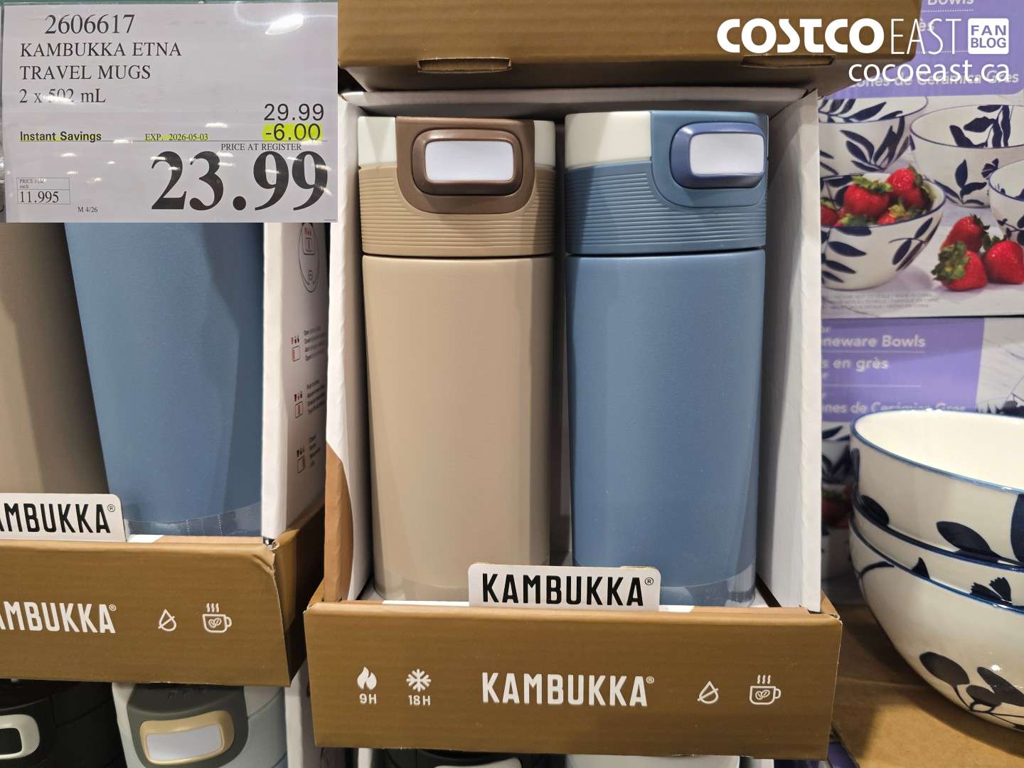 2606617 KAMBUKKA ETNA TRAVEL MUGS ($6.00 INSTANT SAVINGS EXPIRES ON 2026-05-03) $23.99