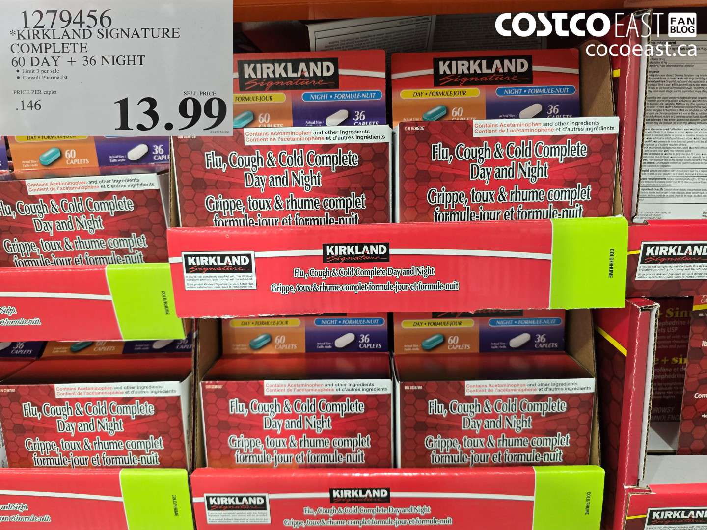 1279456 KIRKLAND SIGNATURE COMPLETE 60 DAY + 36 NIGHT $13.99