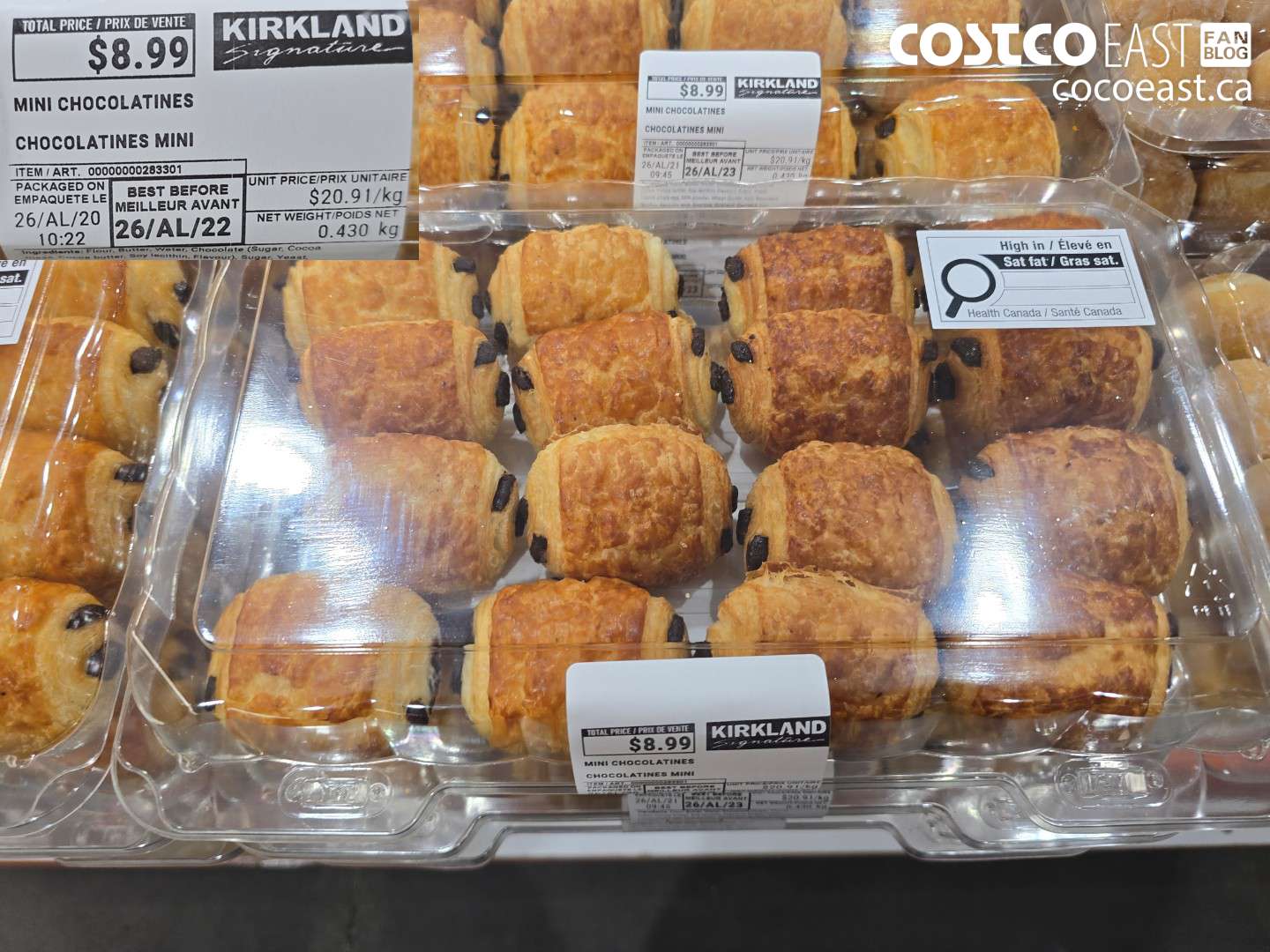 283301 KIRKLAND SIGNATURE MINI CHOCOLATINES 0.430 KG $8.99