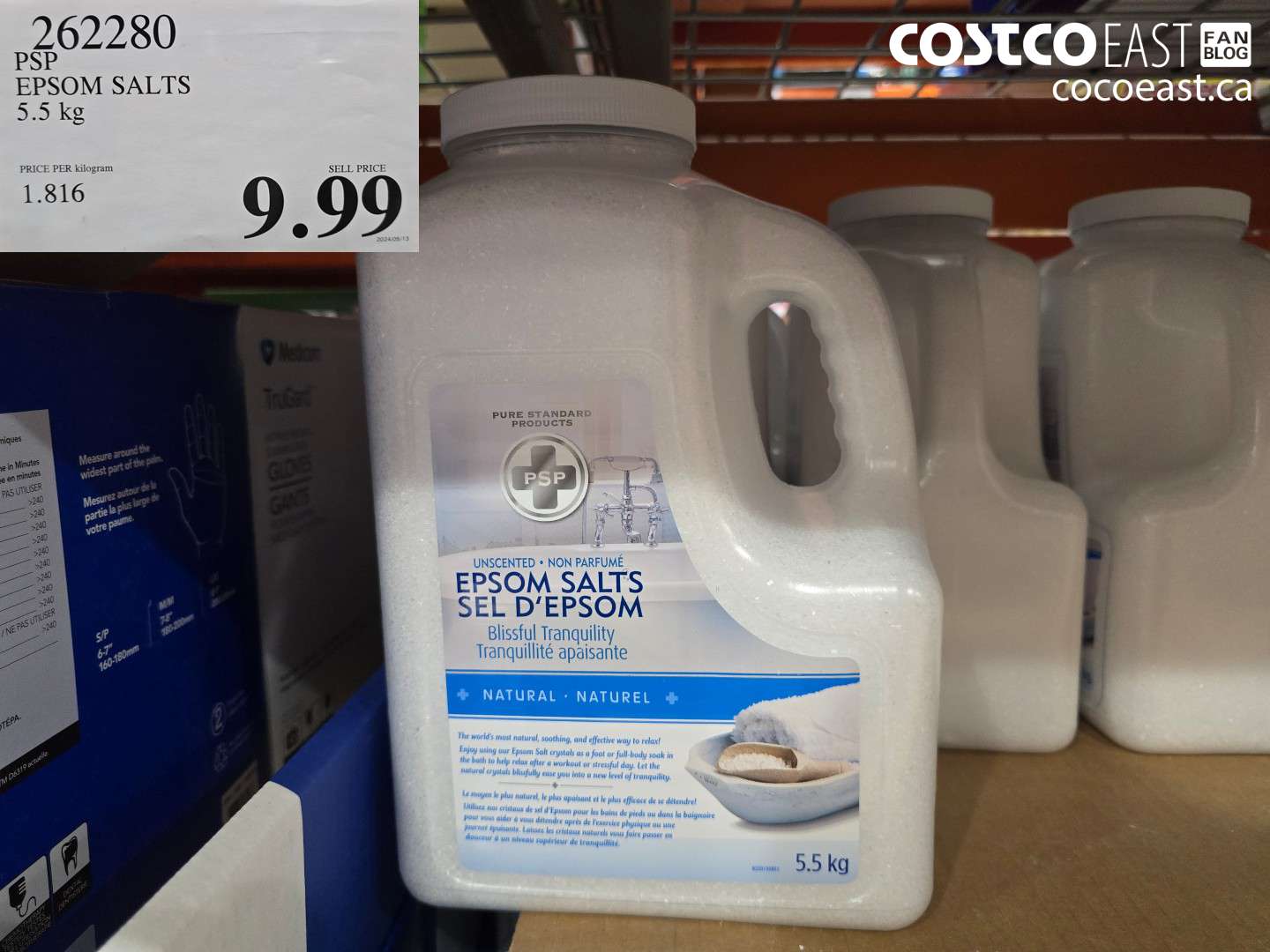 262280 PSP EPSOM SALTS 55 KG $9.99