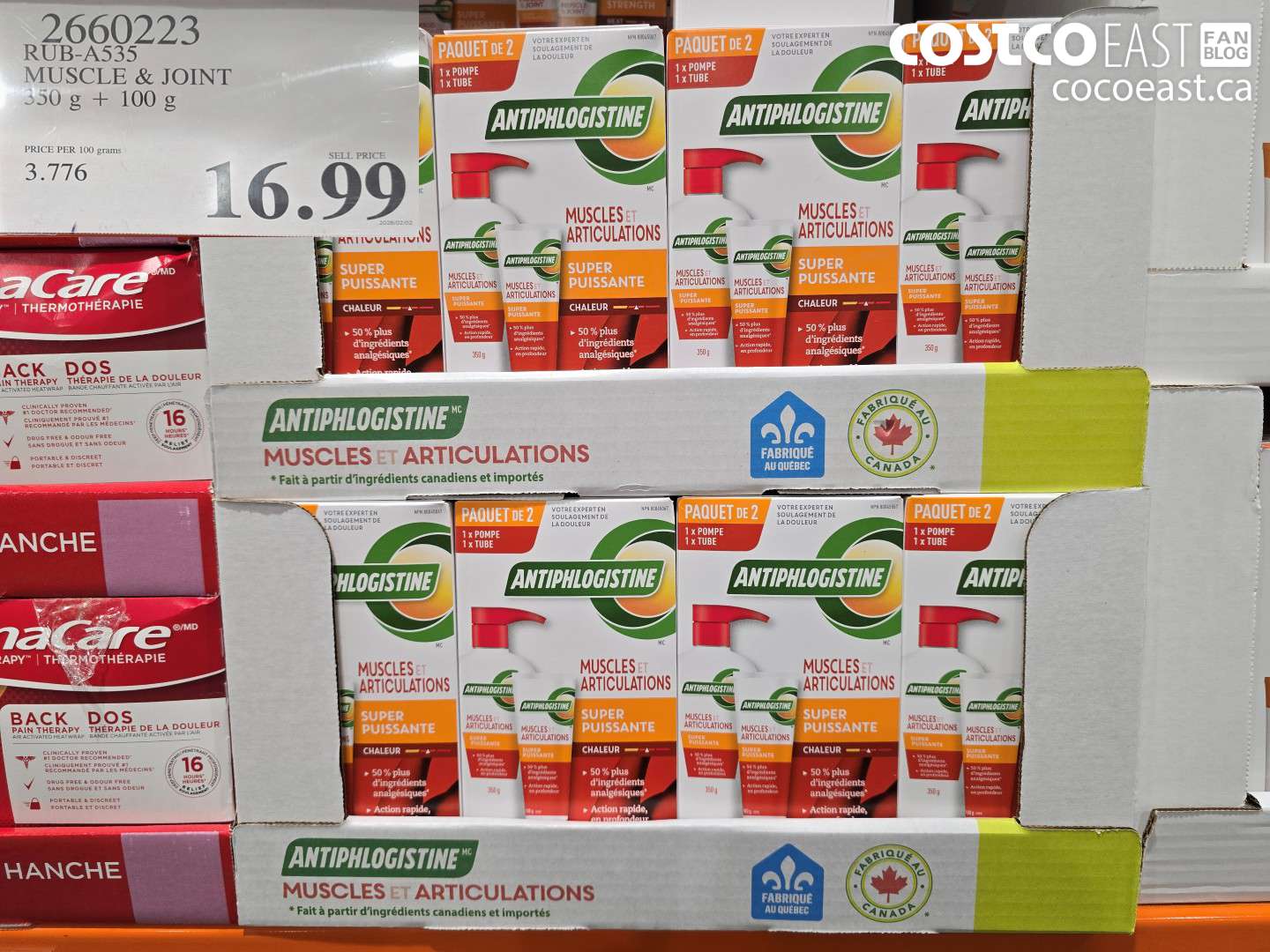 26602223 RUB A535 MUSCLE & JOINT 350 G + 100 G $16.99