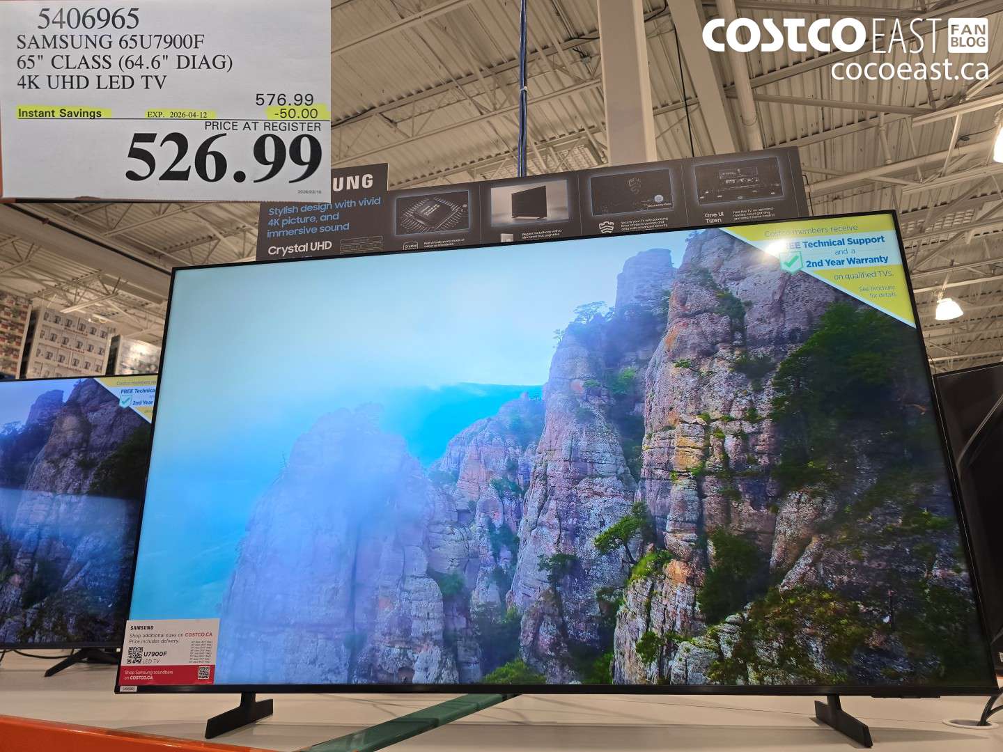 5406965 SAMSUNG 65U7900F 65