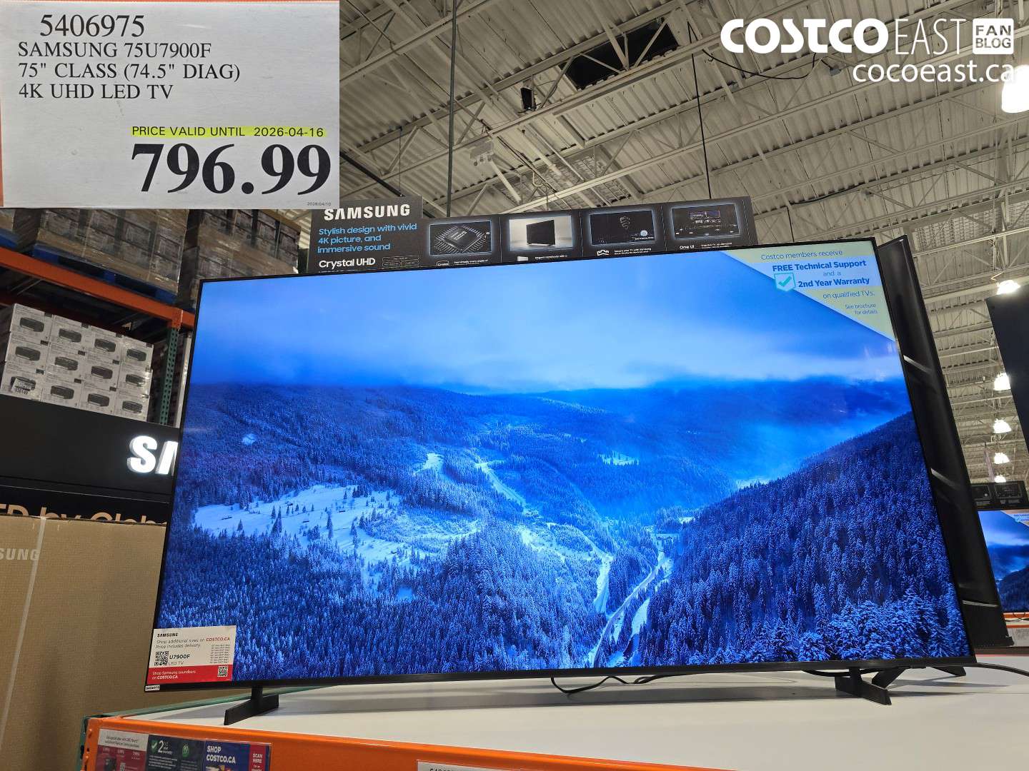 5406975 SAMSUNG 75U7900F 75\