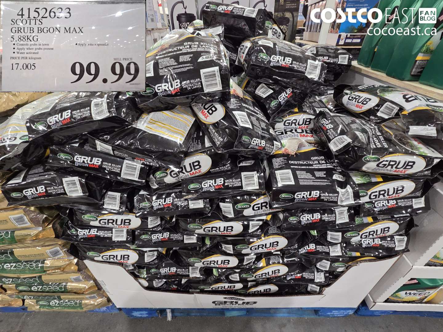 4152633 SCOTTS GRUB BGON MAX 5.88KG $99.99