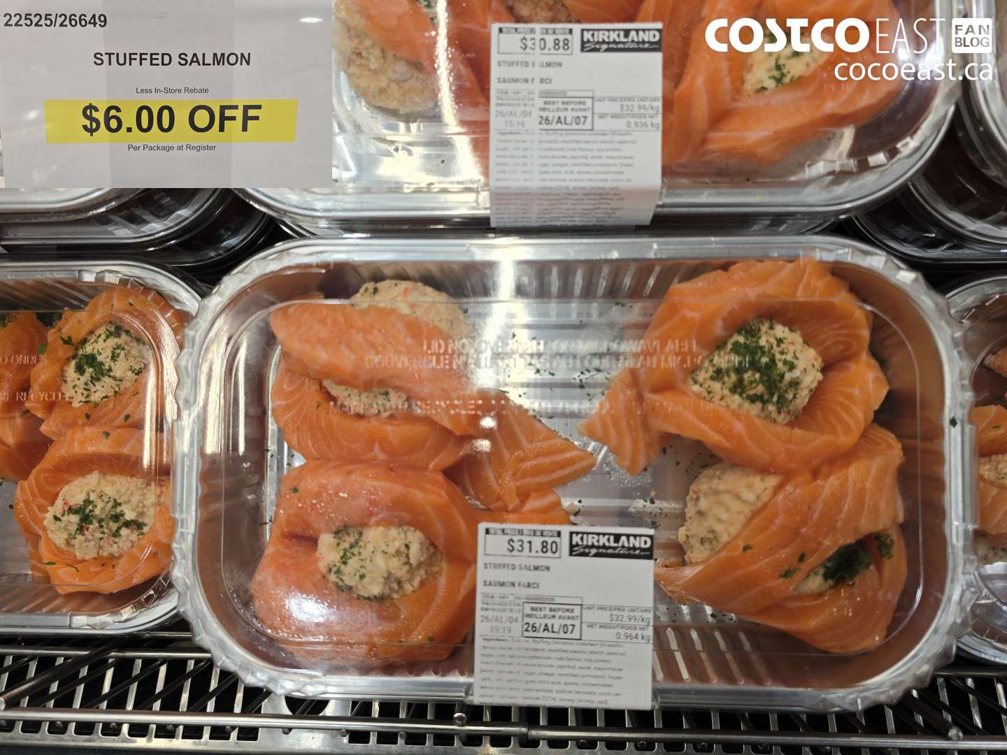 22525 STUFFED SALMON ($6.00 INSTANT SAVINGS)