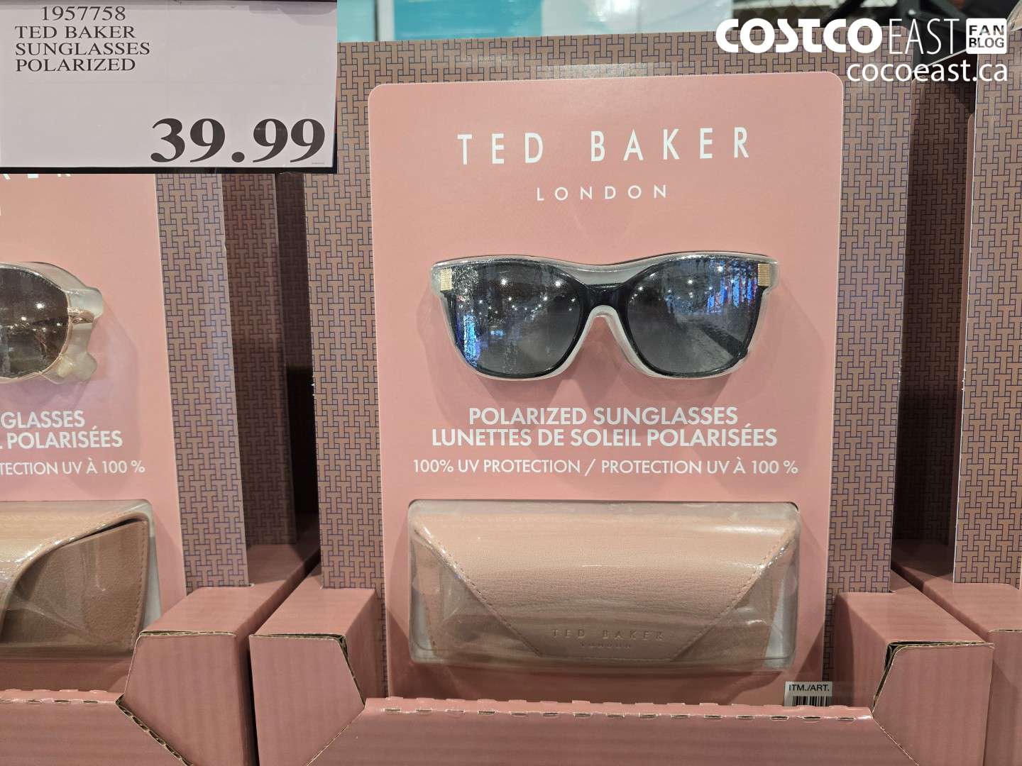 1957758 TED BAKER SUNGLASSES POLARIZED $39.99