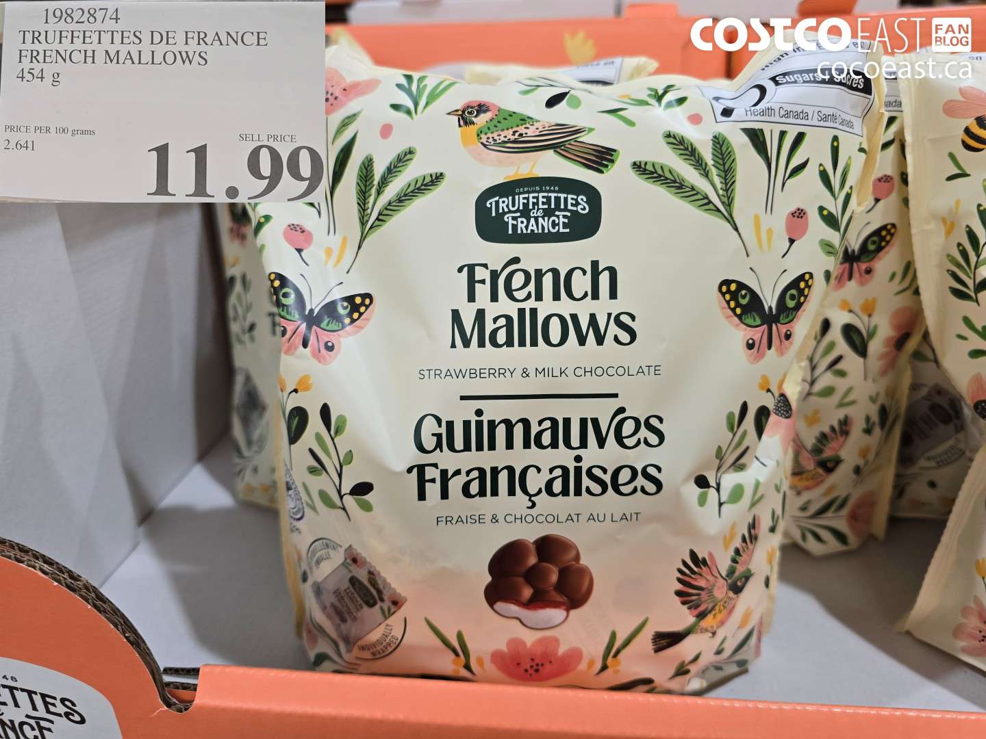 1982874 TRUFFETTES DE FRANCE FRENCH MALLOWS 454 g $11.99