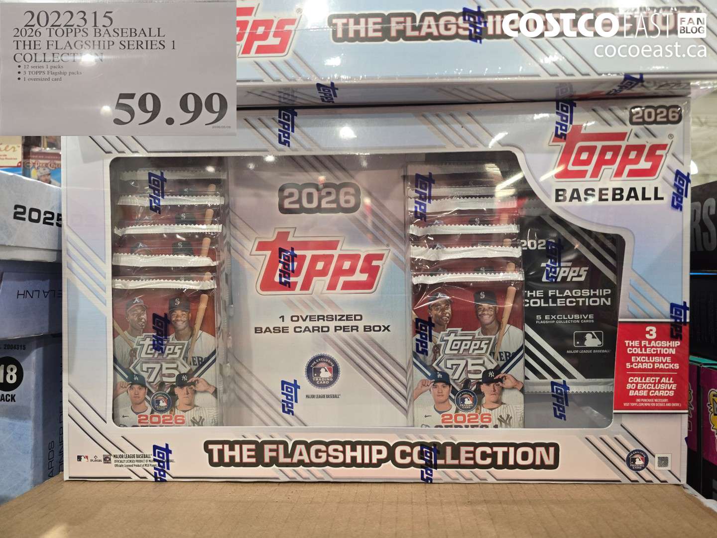 2022315 2026 TOPPS BASEBALL THE FLAGSHIP SERIES 1 COLLECTION $59.99