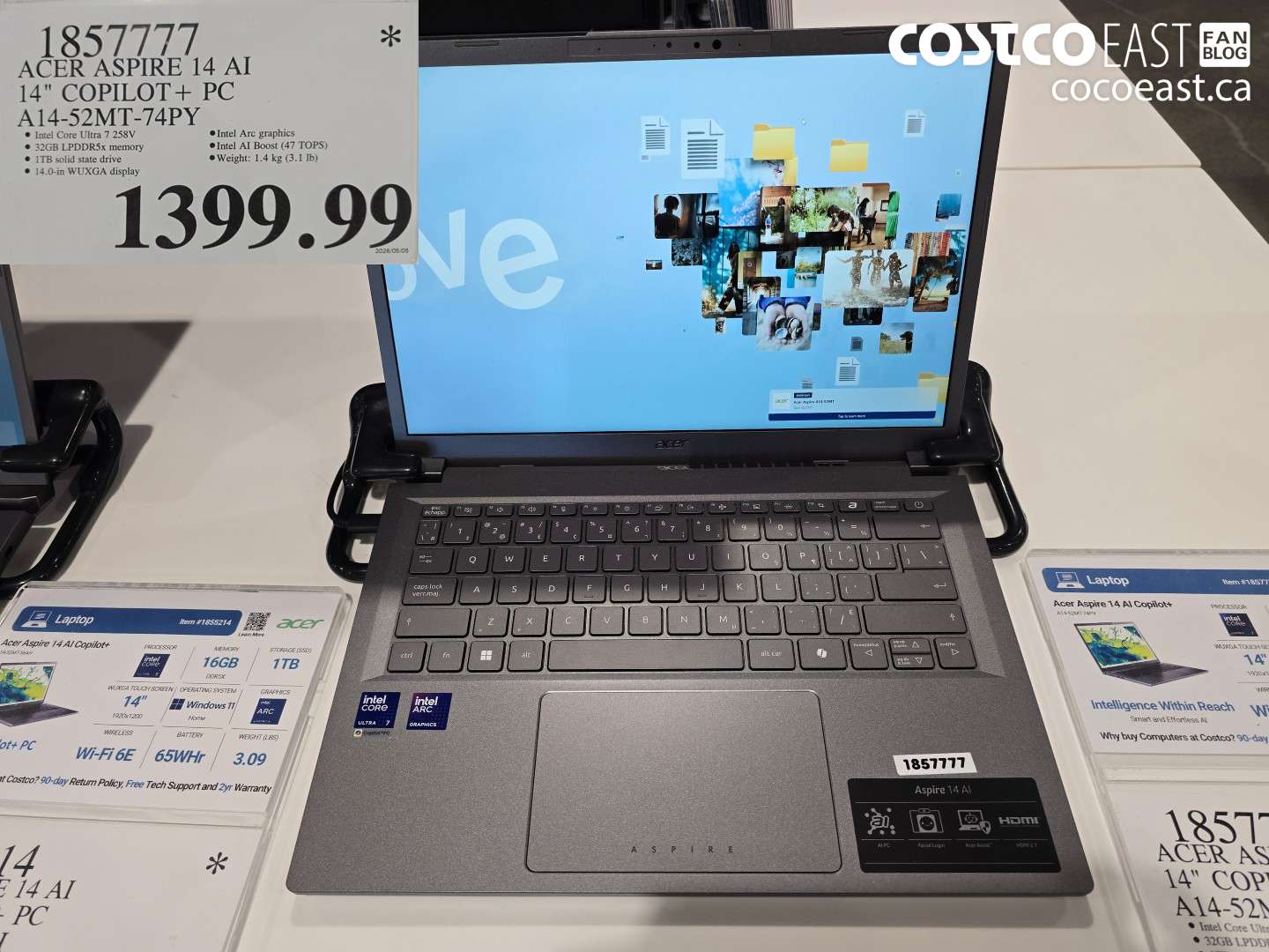 1857777 ACER ASPIRE 14 AI 14