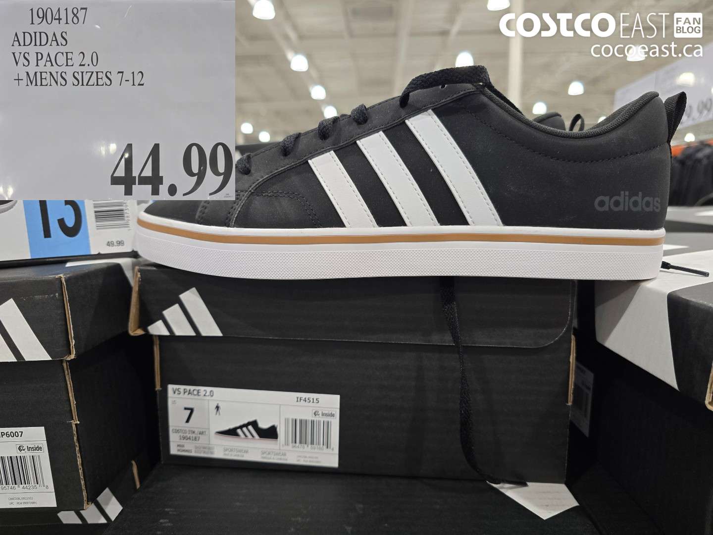 1904187 ADIDAS VS PACE 2.0 MENS SIZES 7-12 $44.99