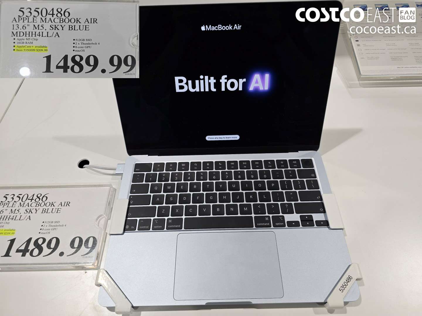 5350486 APPLE MACBOOK AIR 13.6