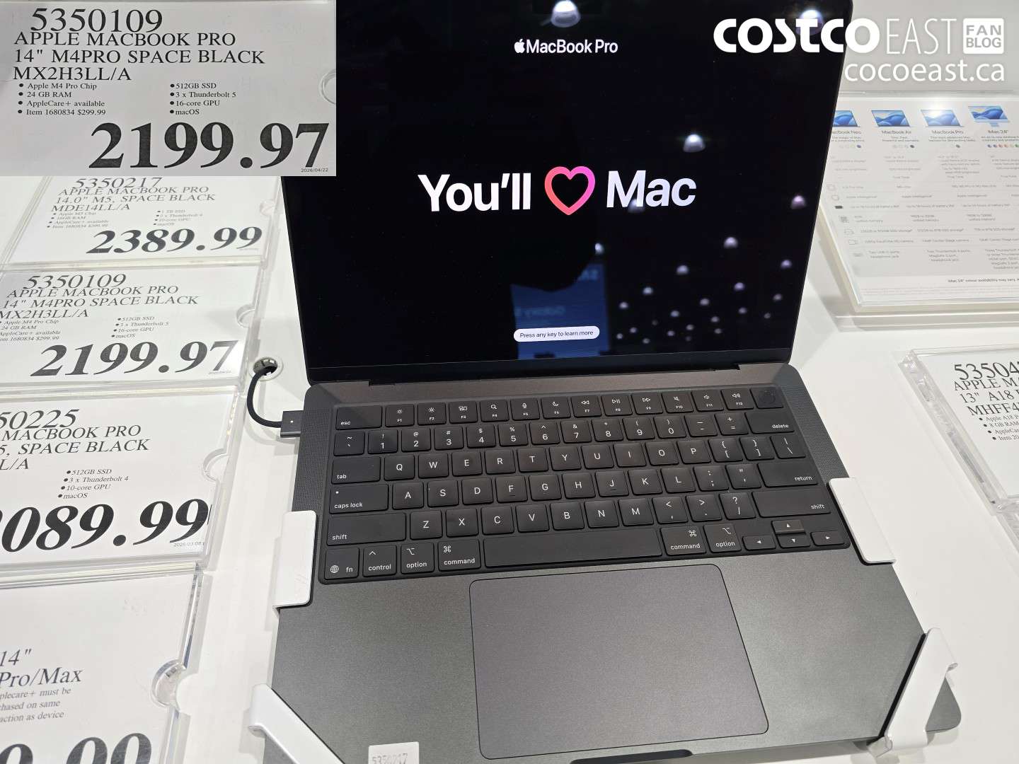 5350109 APPLE MACBOOK PRO 14\