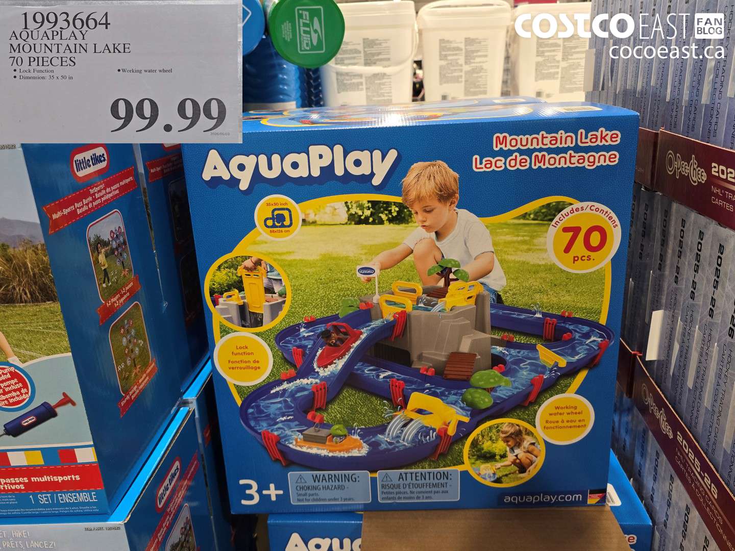 1993664 AQUAPLAY MOUNTAIN LAKE 70 PIECES $99.99
