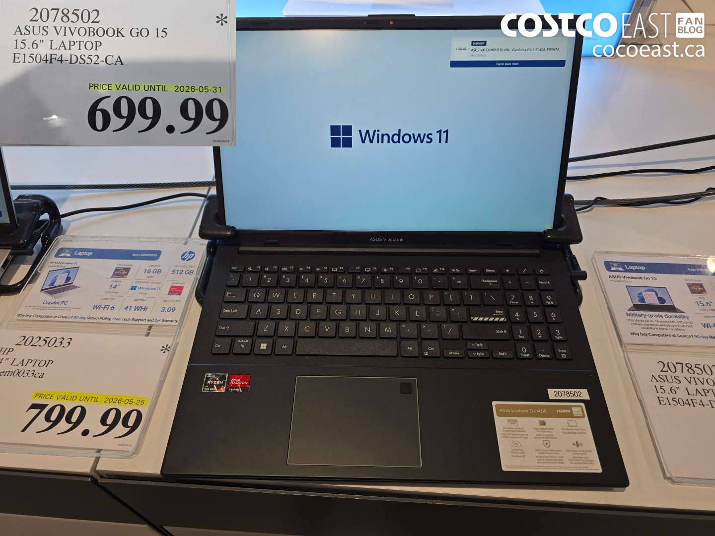 2078502 ASUS VIVOBOOK GO 15 15.6