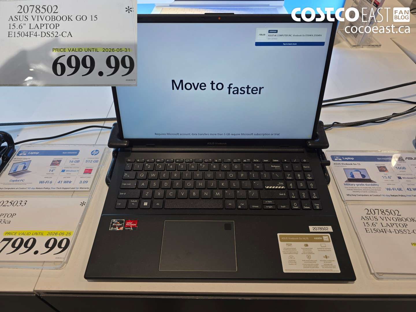 2078502 ASUS VIVOBOOK GO 15 15.6
