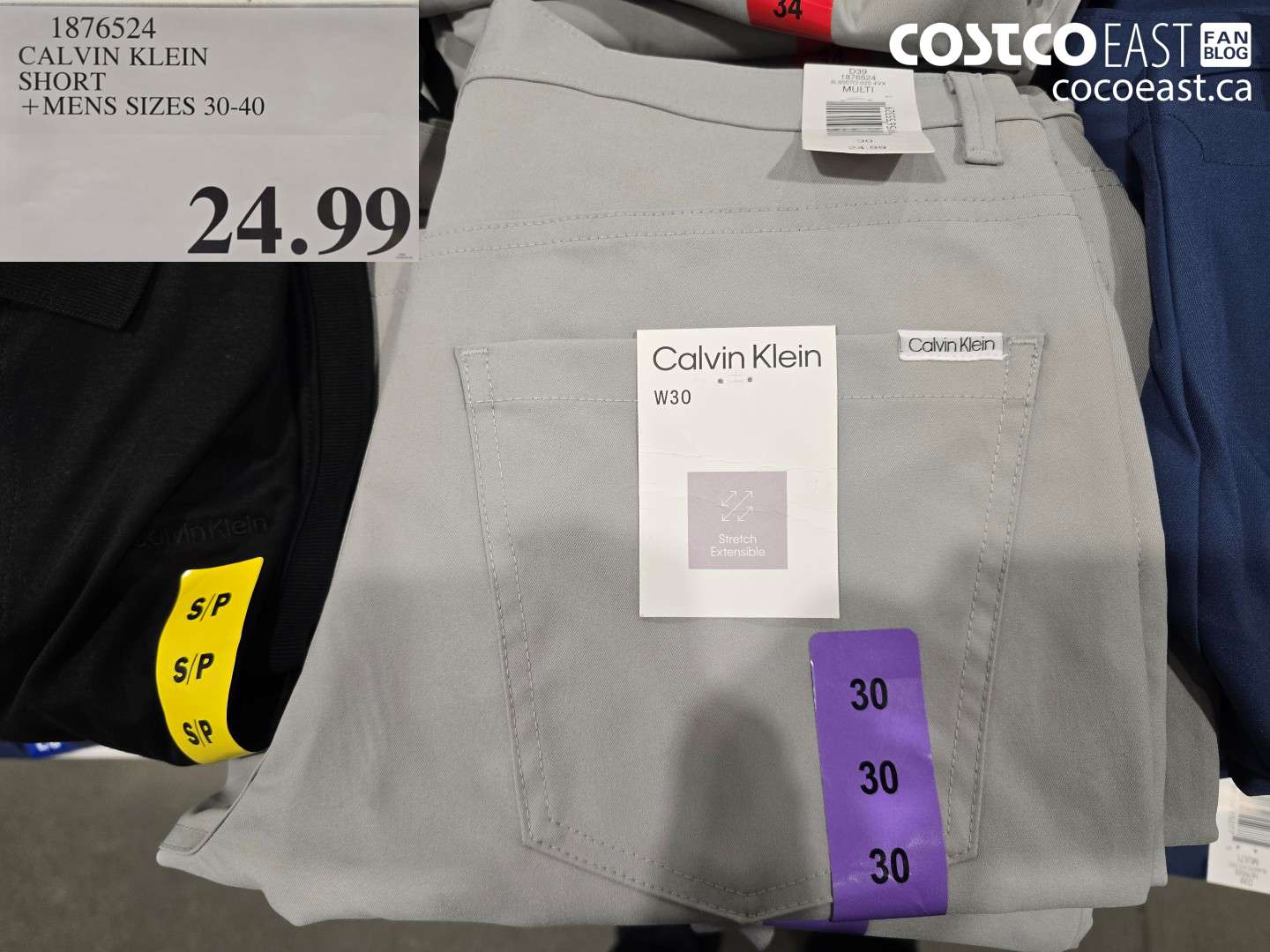 1876524 CALVIN KLEIN SHORT MENS SIZES 30-40 $24.99