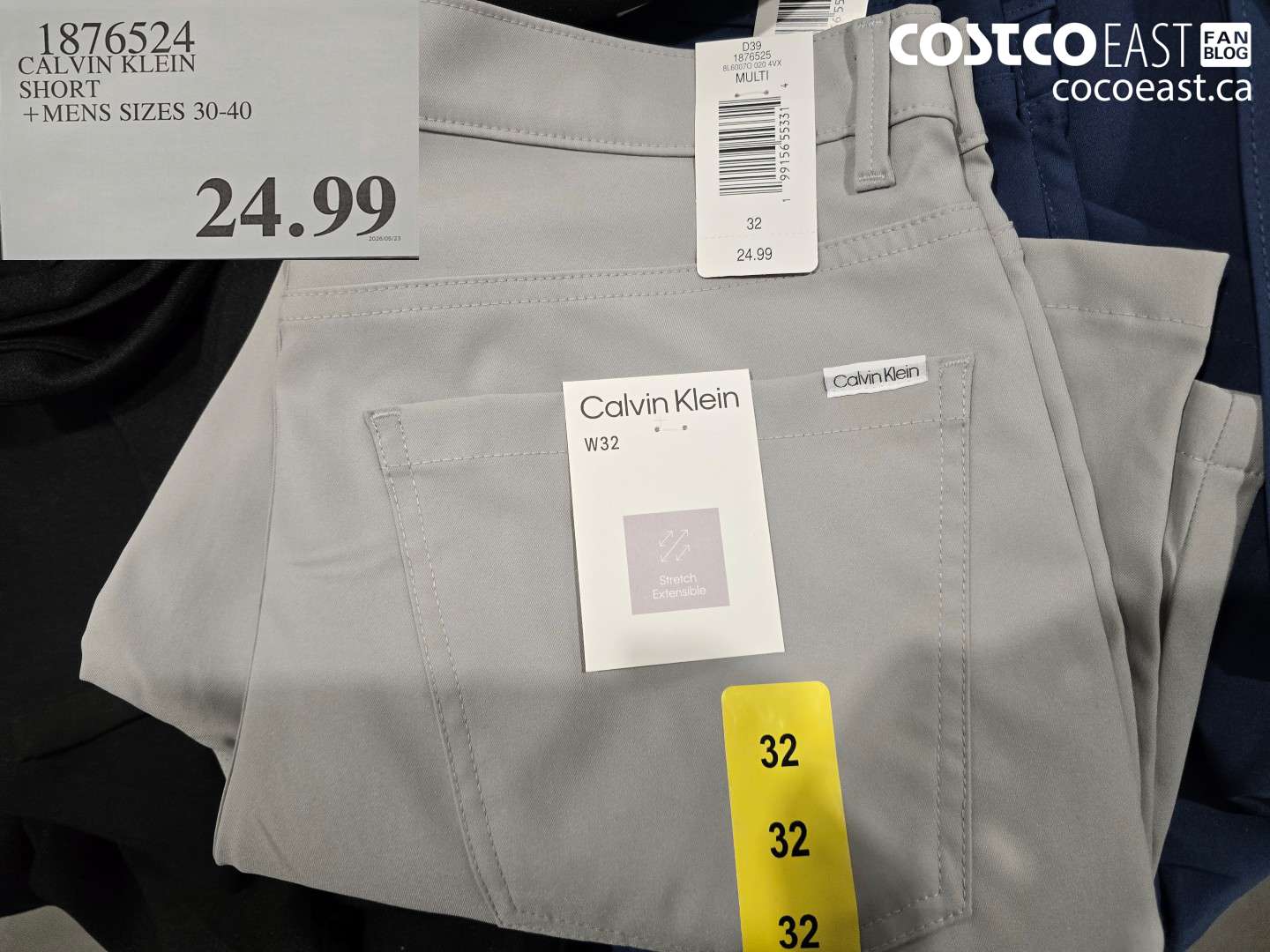 1876524 CALVIN KLEIN SHORT MENS SIZES 30-40 $24.99