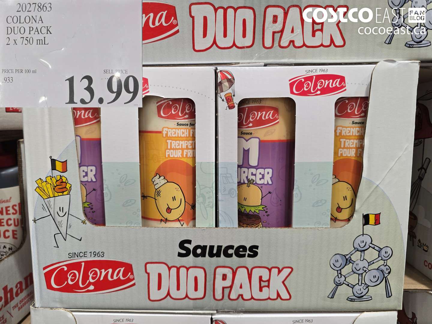 2027863 COLONA DUO PACK 2 X 750 ML $13.99