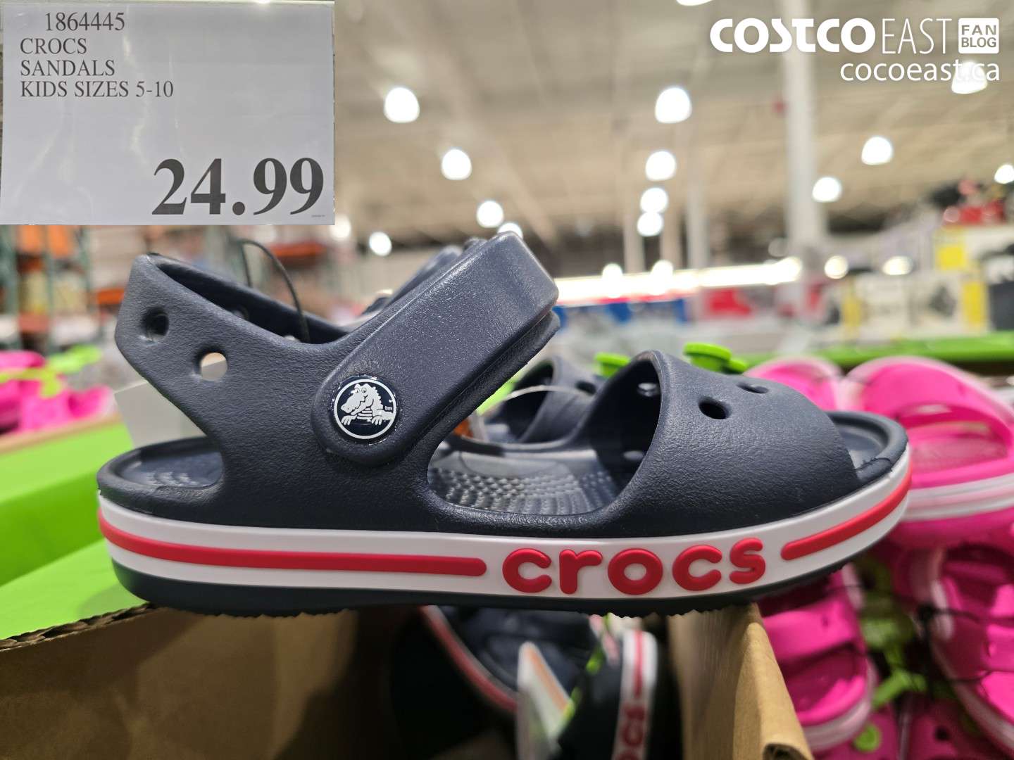 1864445 CROCS SANDALS KIDS SIZES 5-10 $24.99