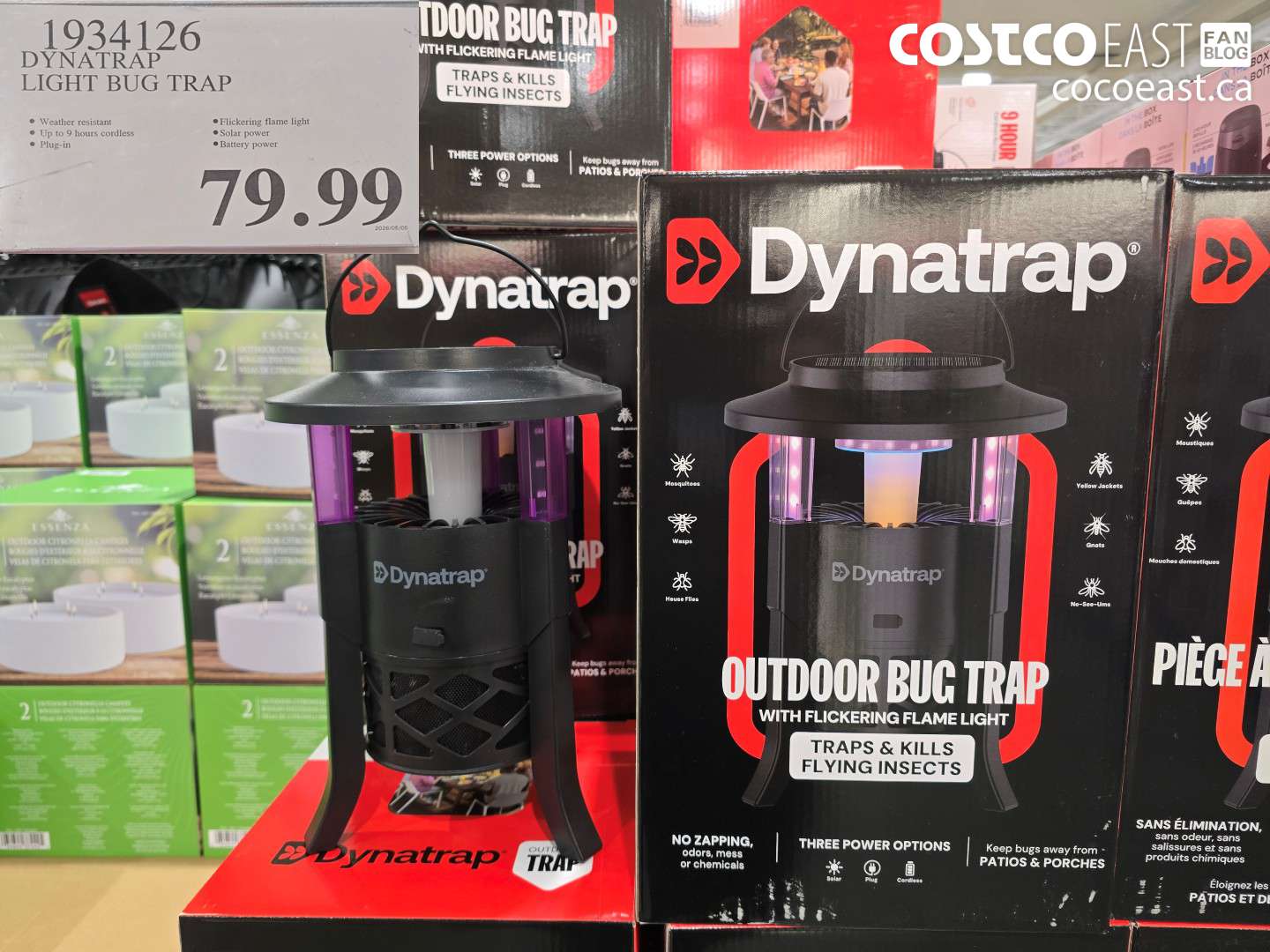 1934126 DYNATRAP LIGHT BUG TRAP $79.99