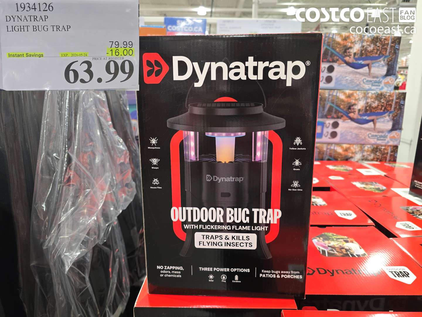 1934126 DYNATRAP LIGHT BUG TRAP ($16.00 INSTANT SAVINGS EXPIRES ON 2026-05-24) $63.99