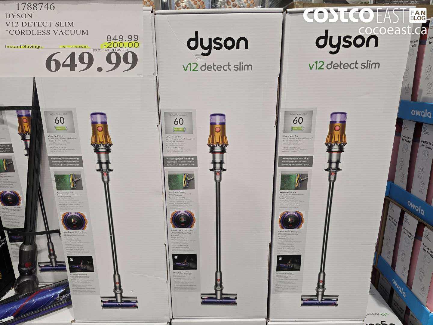 1788746 DYSON V12 DETECT SLIM CORDLESS VACUUM ($200.00 INSTANT SAVINGS EXPIRES ON 2026-06-07) $649.99
