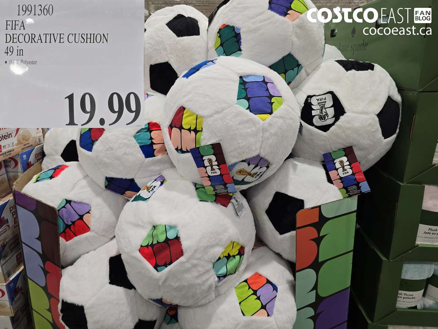 1991360 FIFA DECORATIVE CUSHION 49 IN $19.99