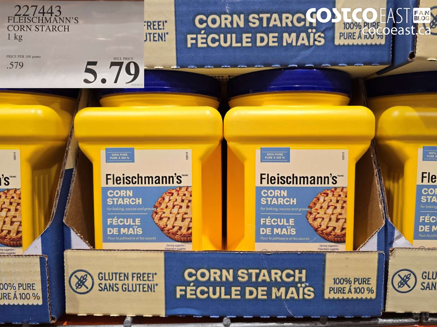 227443 FLEISCHMANN'S CORN STARCH 1 KG $5.79