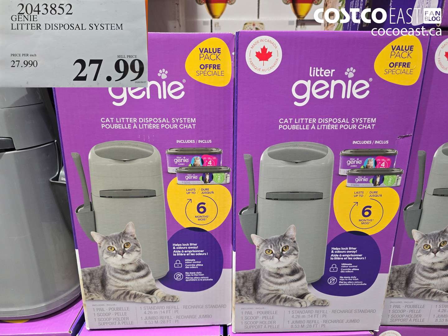 2043852 GENIE LITTER DISPOSAL SYSTEM $27.99