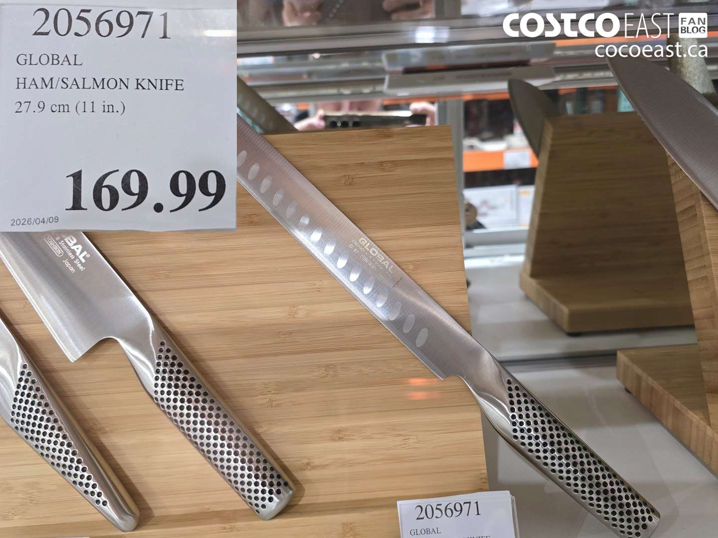 2056971 GLOBAL HAM/SALMON KNIFE 27.9 CM (11 IN.) $169.99