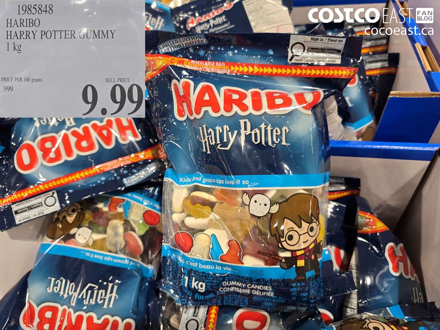 1985848 HARIBO HARRY POTTER GUMMY 1 KG $9.99