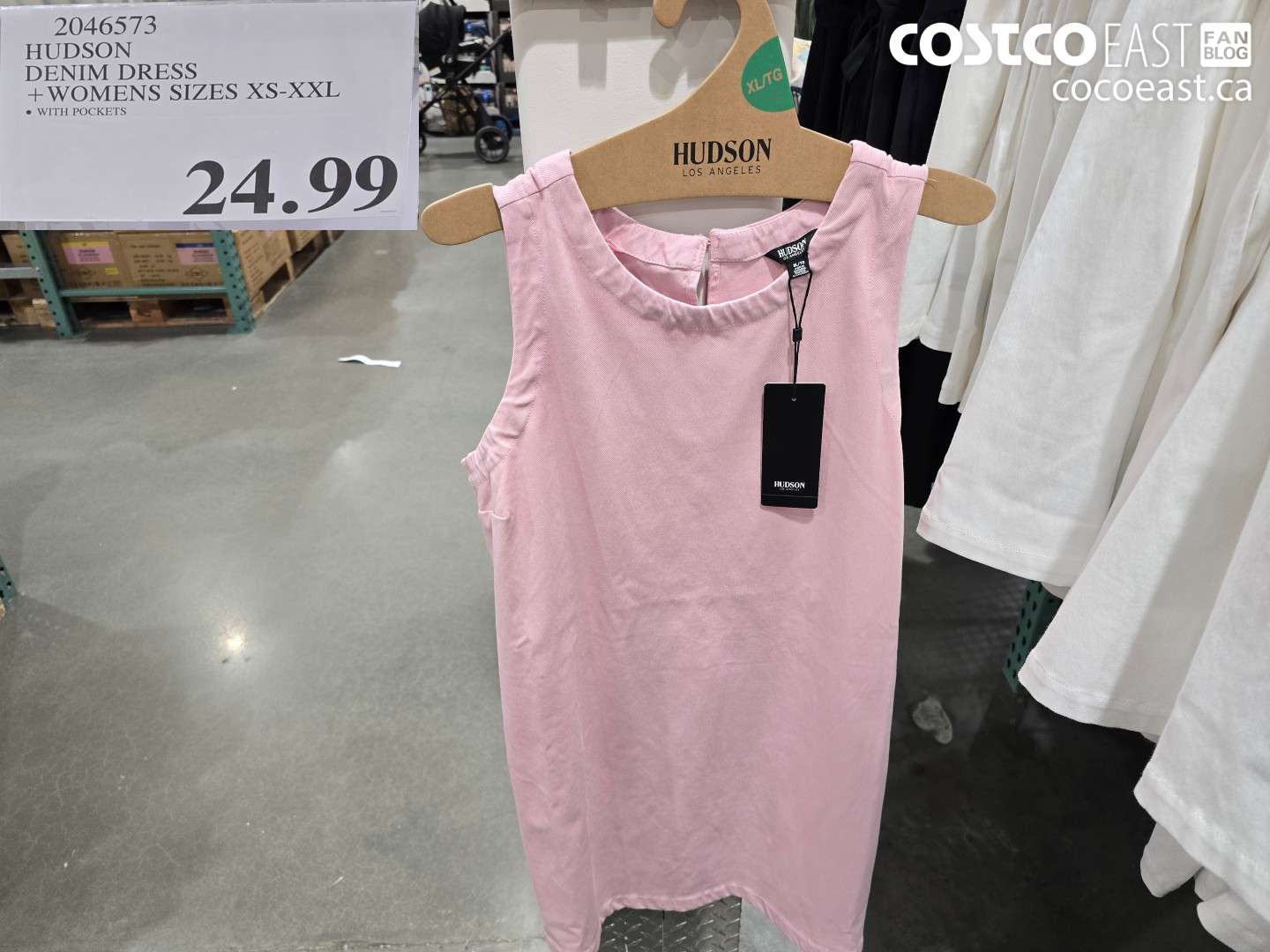 2046573 HUDSON DENIM DRESS WOMENS SIZES XS-XXL $24.99