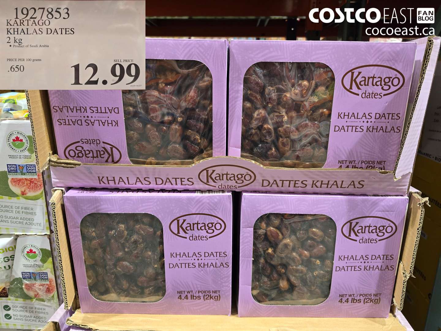 1927853 KARTAGO KHALAS DATES 2 KG $12.99