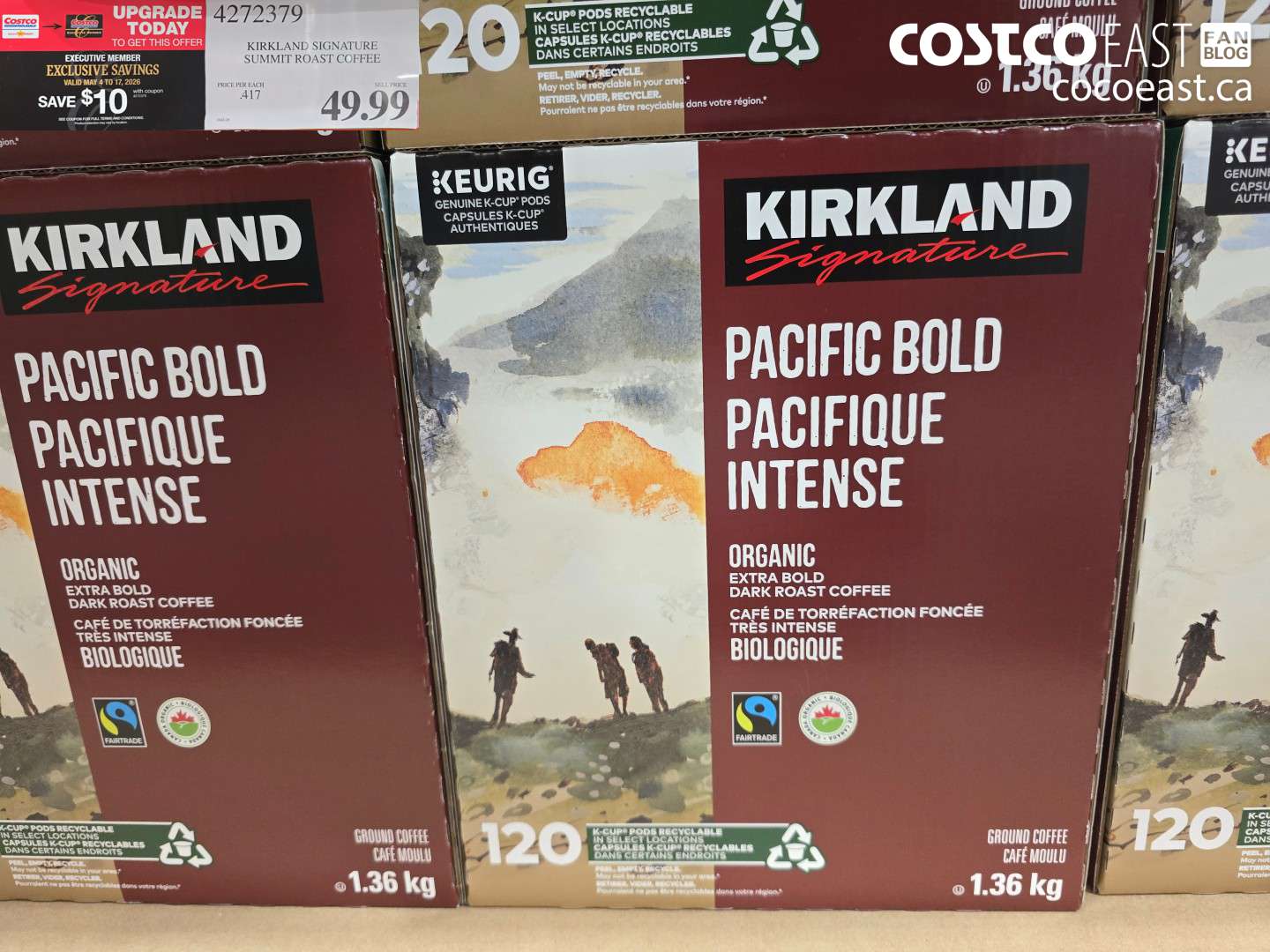 4272379 KIRKLAND SIGNATURE SUMMIT ROAST COFFEE ($10.00 INSTANT SAVINGS EXPIRES ON 2026-05-17) $39.99