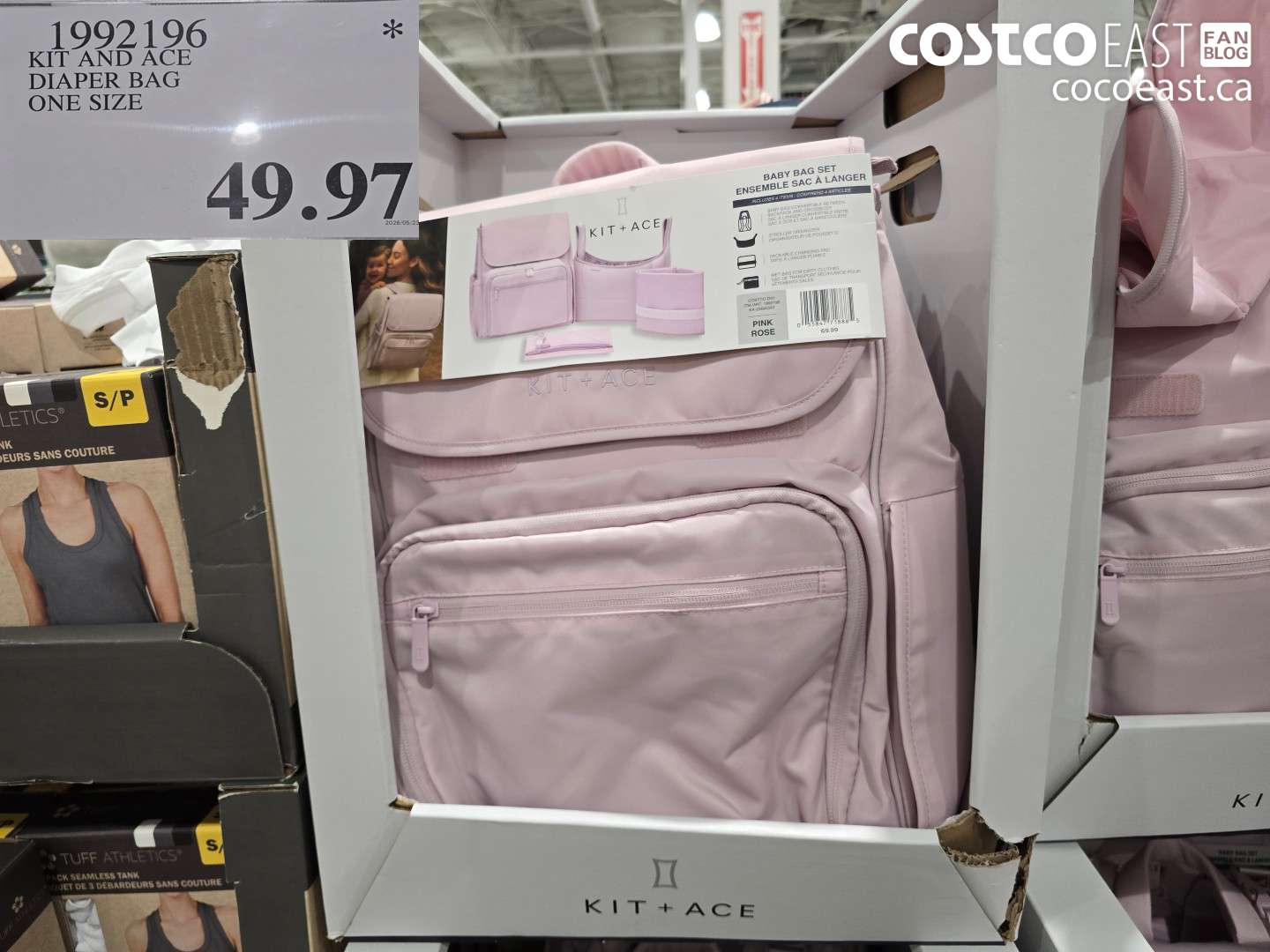 1992196 KIT AND ACE DIAPER BAG ONE SIZE $49.97