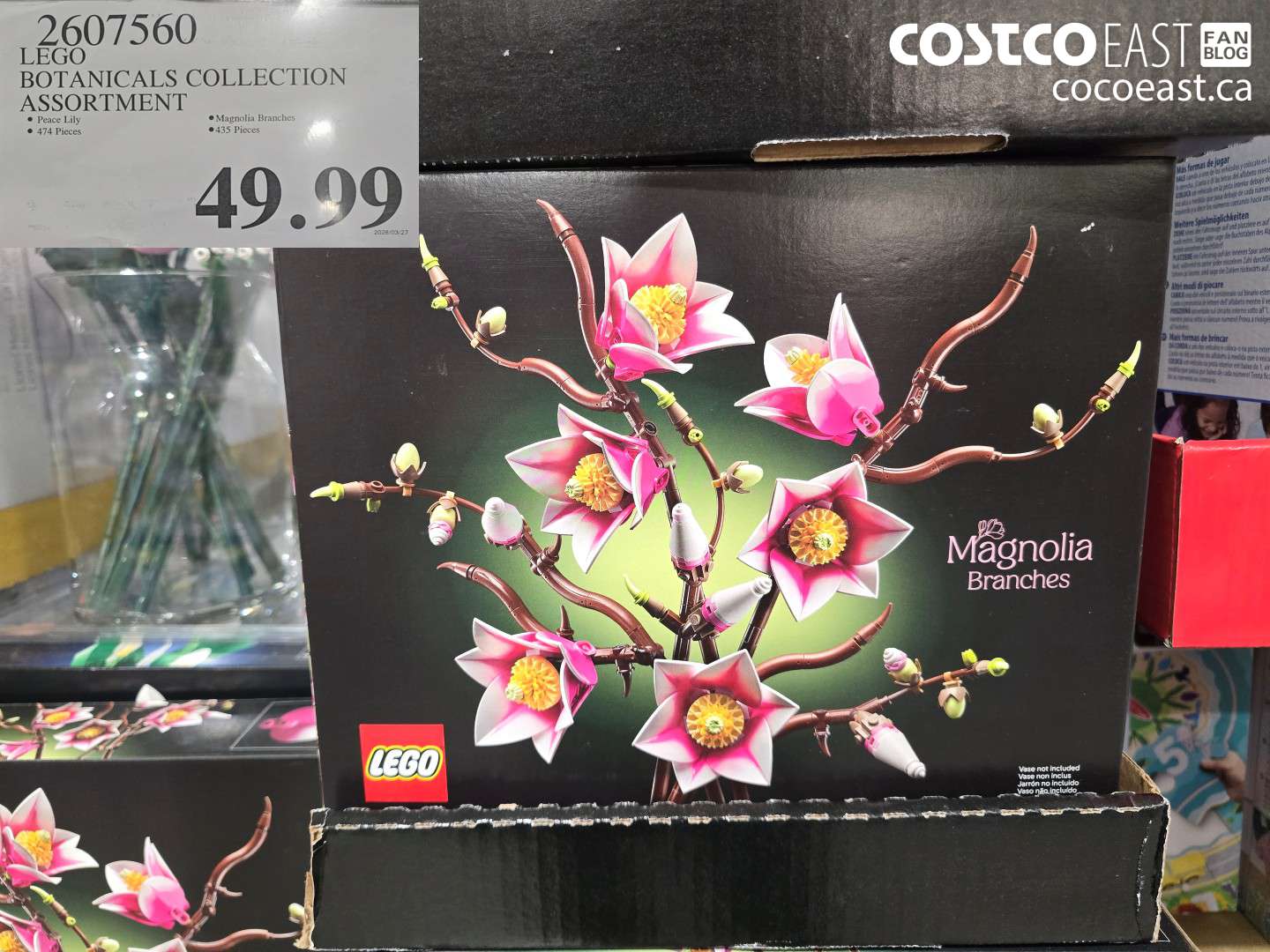 2607560 LEGO BOTANICALS COLLECTION ASSORTMENT $49.99