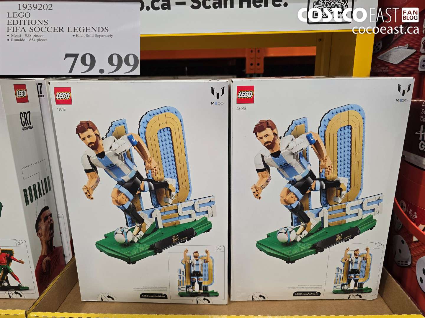 1939202 LEGO EDITIONS FIFA SOCCER LEGENDS $79.99