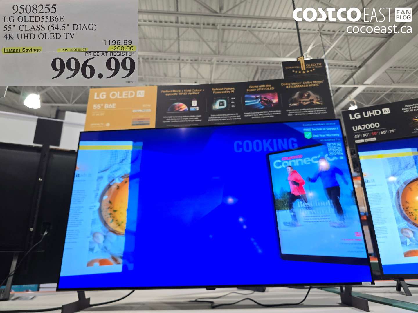9508255 LG OLED55B6E 55
