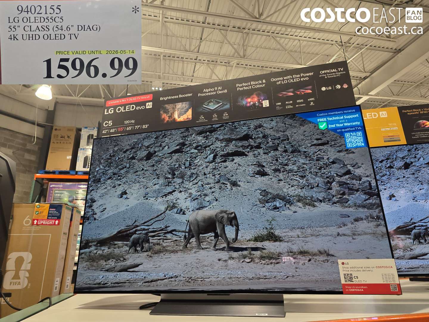 9402155 LG OLED55C5 55