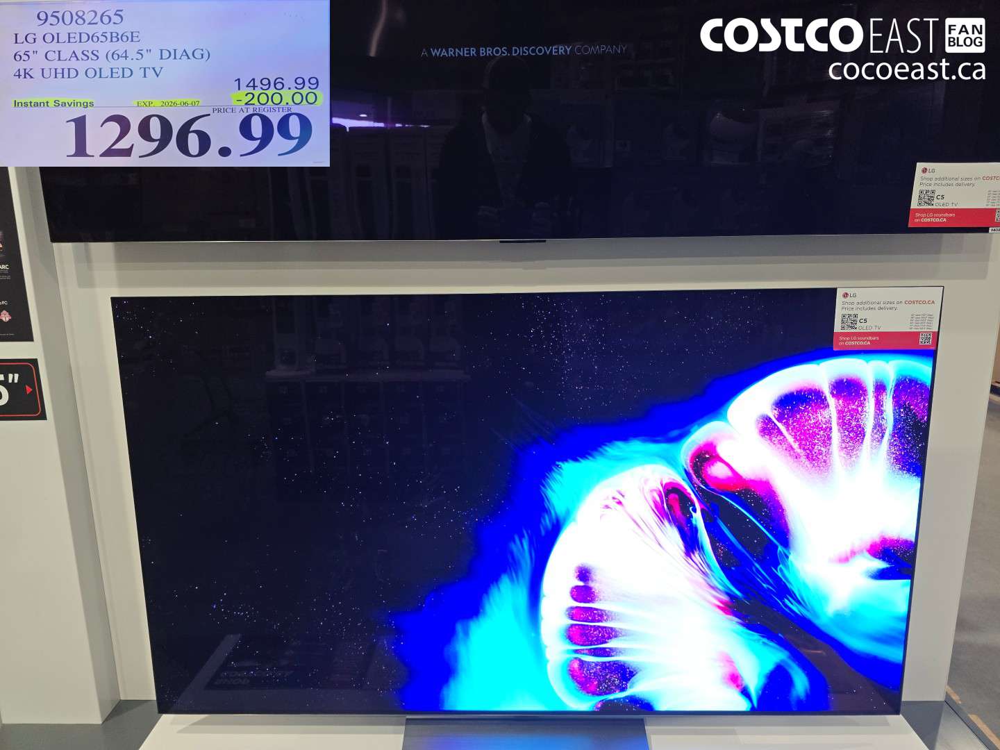 9508265 LG OLED65B6E 65