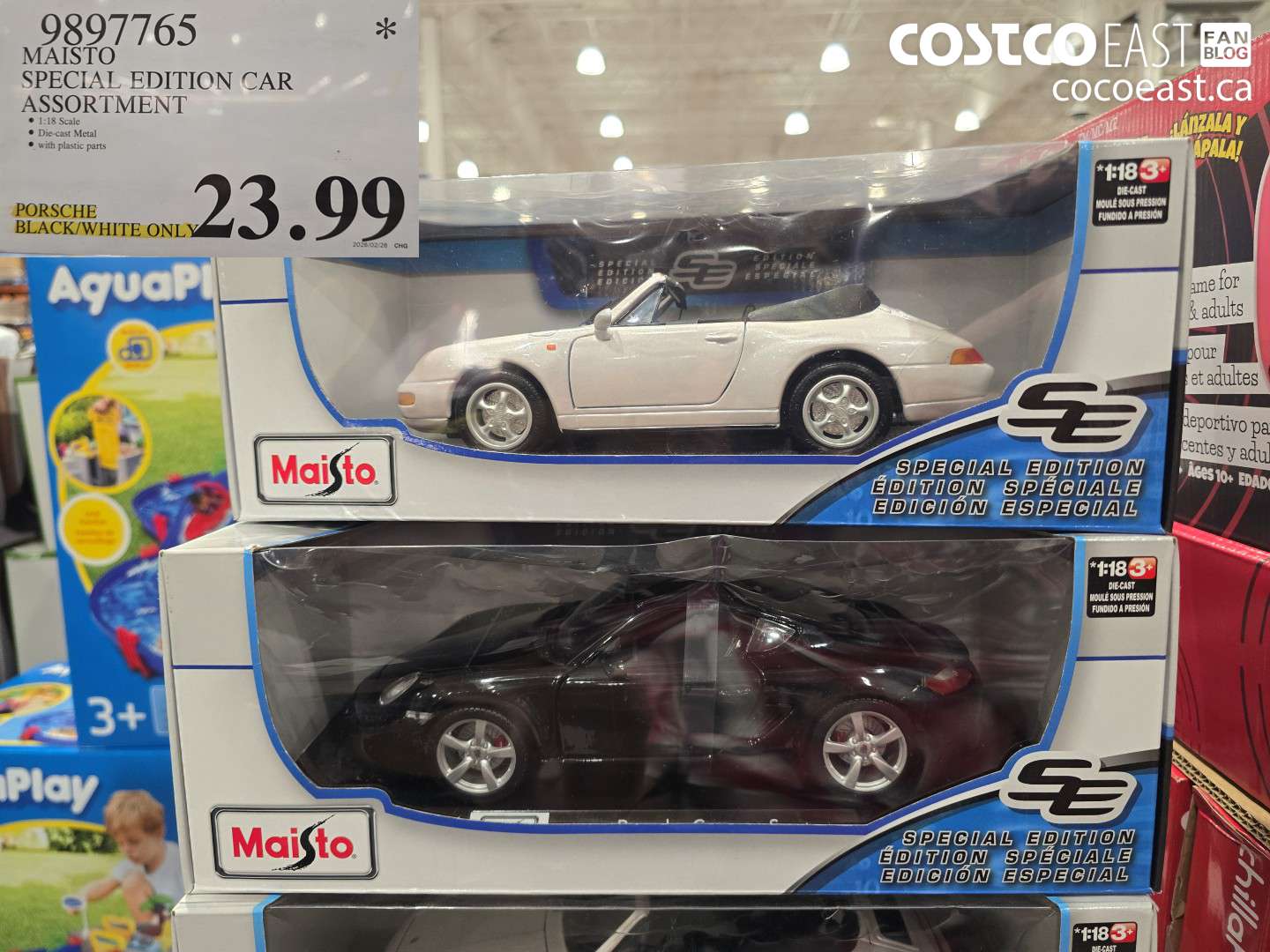 9897765 MAISTO SPECIAL EDITION CAR ASSORTMENT $23.99