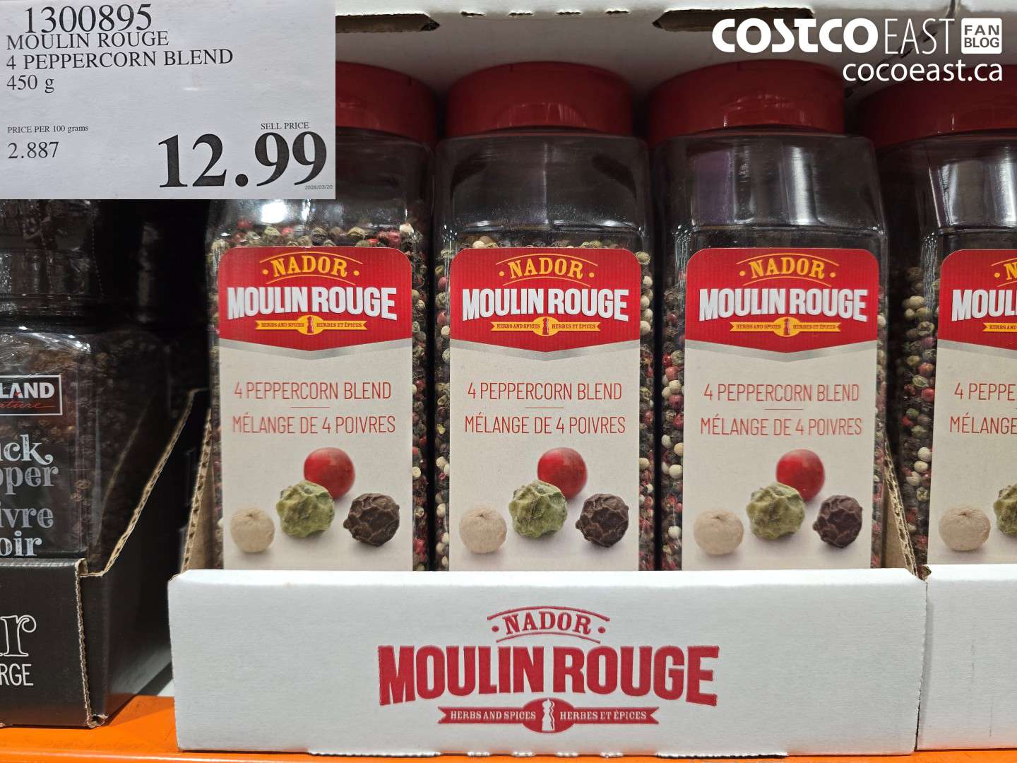 1300895 MOULIN ROUGE 4 PEPPERCORN BLEND 450 G $12.99