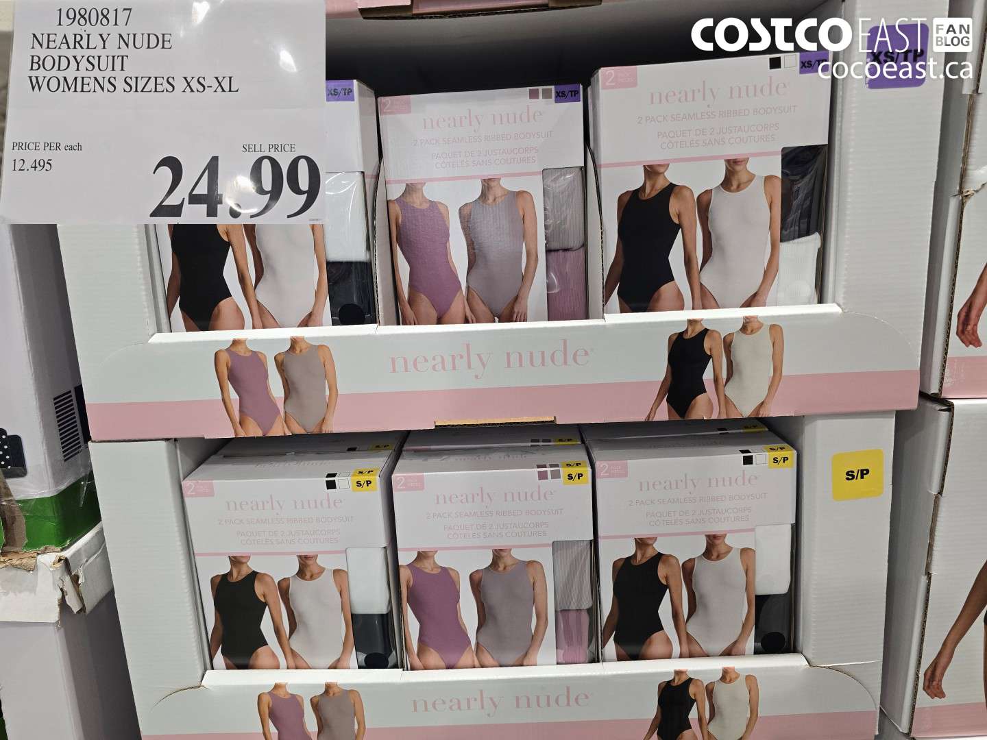 1980817 NEARLY NUDE BODYSUIT WOMENS SIZES XS-XL $24.99