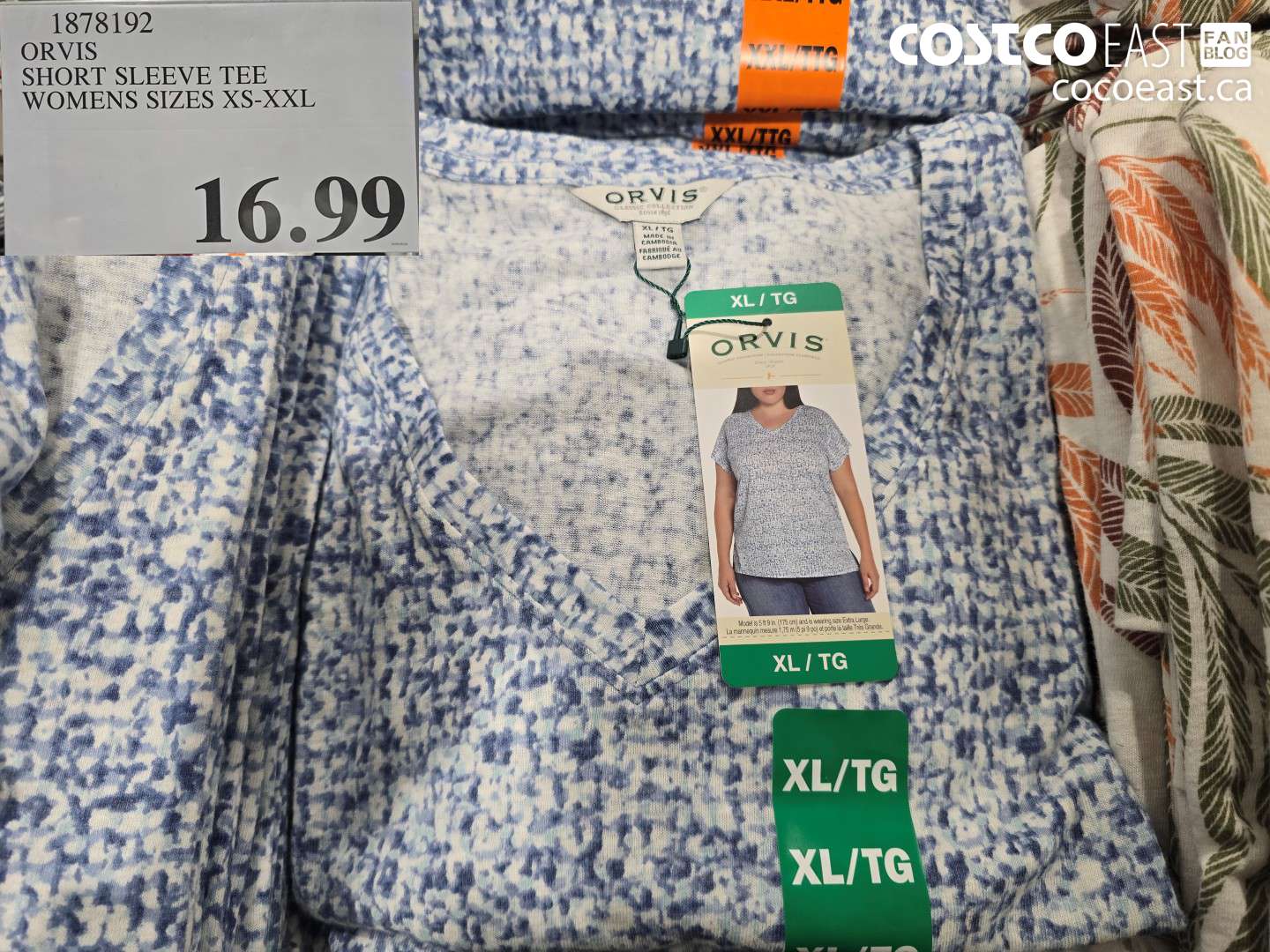 1878192 ORVIS SHORT SLEEVE TEE WOMENS SIZES XS-XXL $16.99