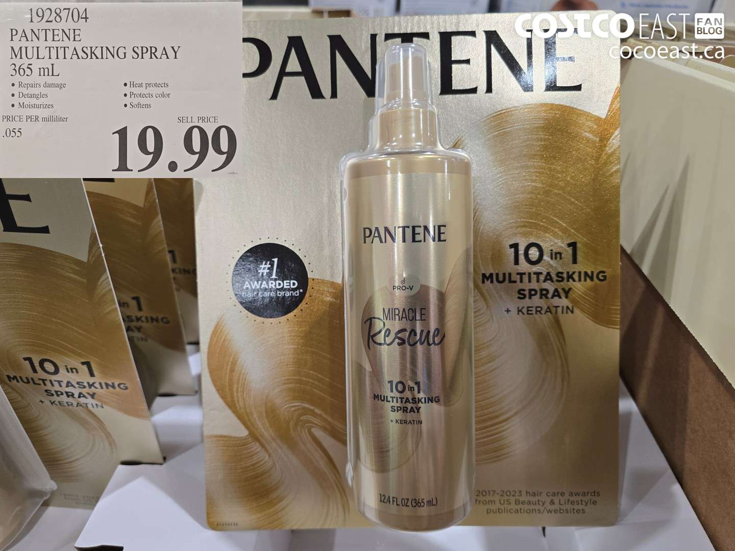 1928704 PANTENE MULTITASKING SPRAY 365 ML $19.99