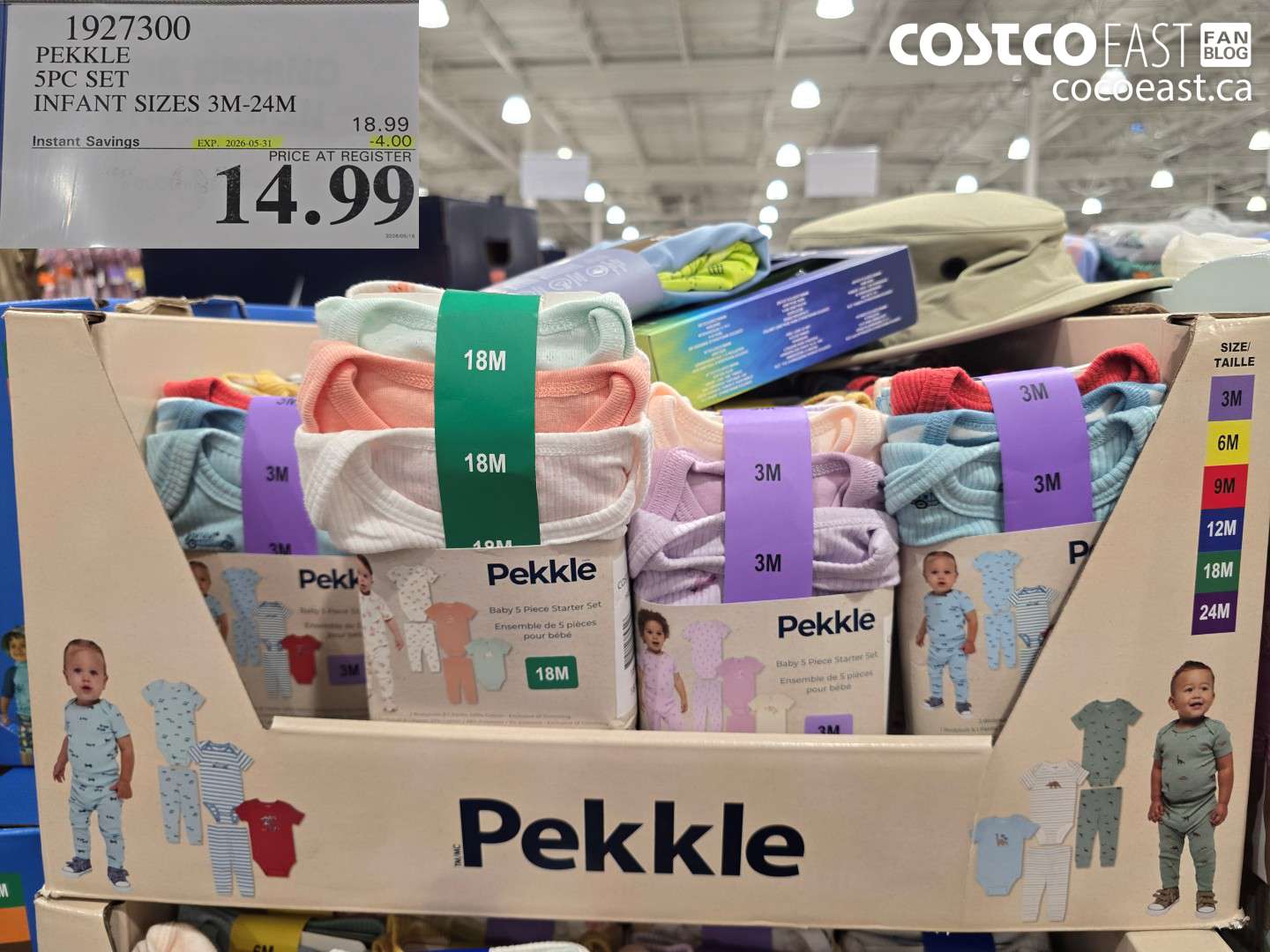 1927300 PEKKLE 5PC SET INFANT SIZES 3M-24M ($4.00 INSTANT SAVINGS EXPIRES ON 2026-05-31) $14.99