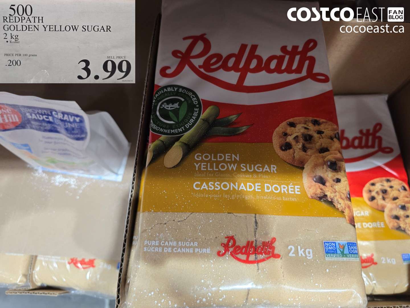 500 REDPATH GOLDEN YELLOW SUGAR 2 KG $3.99