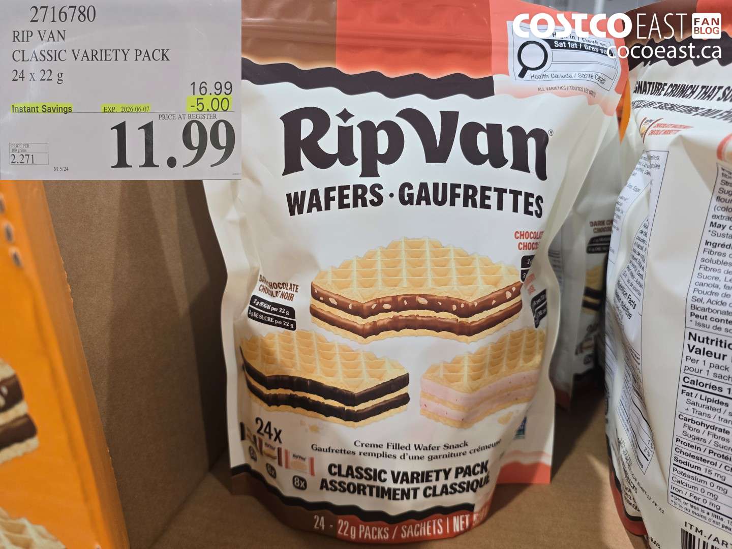 2716780 RIP VAN CLASSIC VARIETY PACK 24 X 22 G ($5.00 INSTANT SAVINGS EXPIRES ON 2026-06-07) $11.99